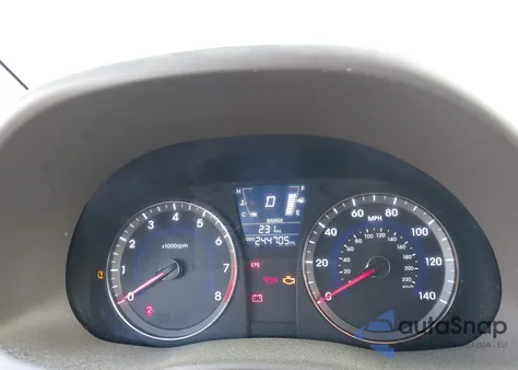 2012 Hyundai Accent Gls z USA, uszkodzony, nr VIN KMHCU4AE4CU097425